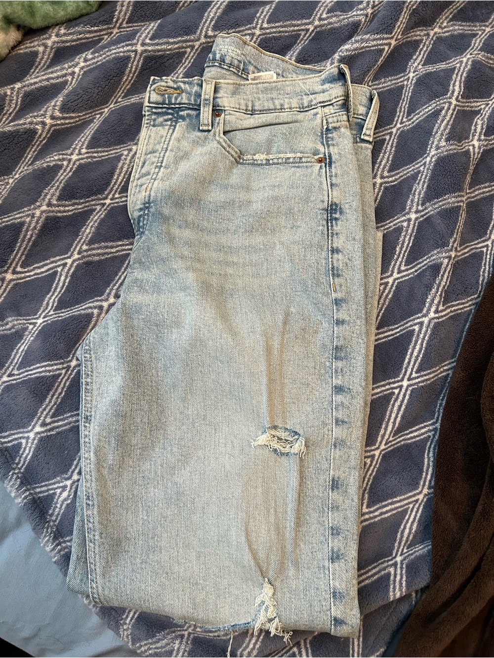 Old Navy Light Wash Straight-Leg Jeans